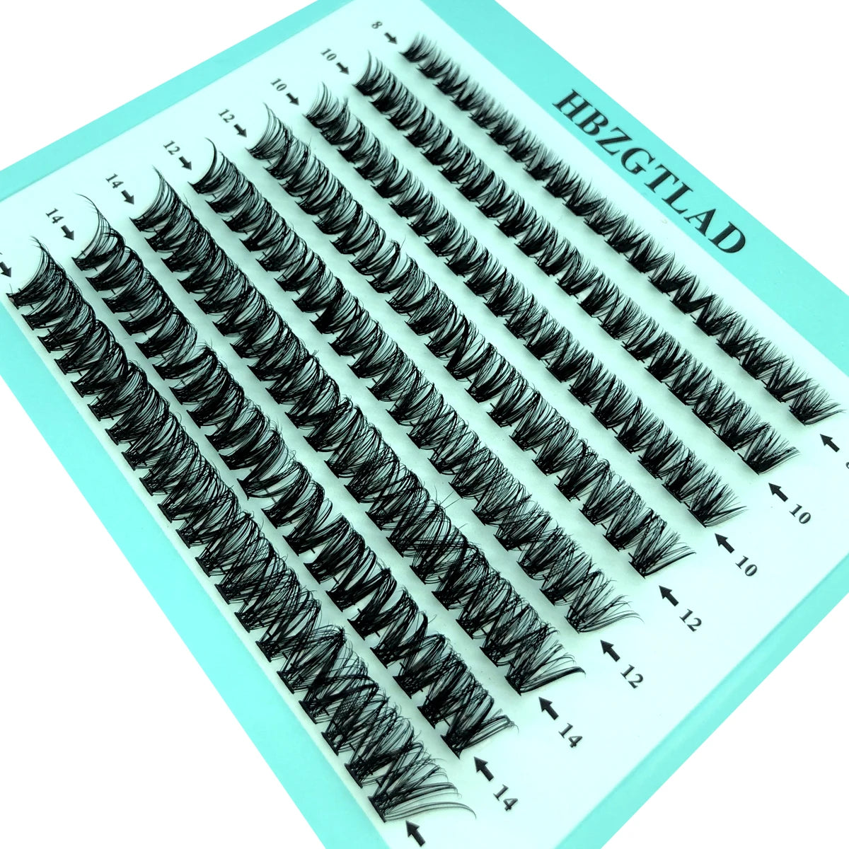 30D 40D 60D 80D Mixed Tray Individual Lashes 3D Russia Volume Eye Lashes Soft Natural Lashes Mink Lash Cluster False Eyelashes