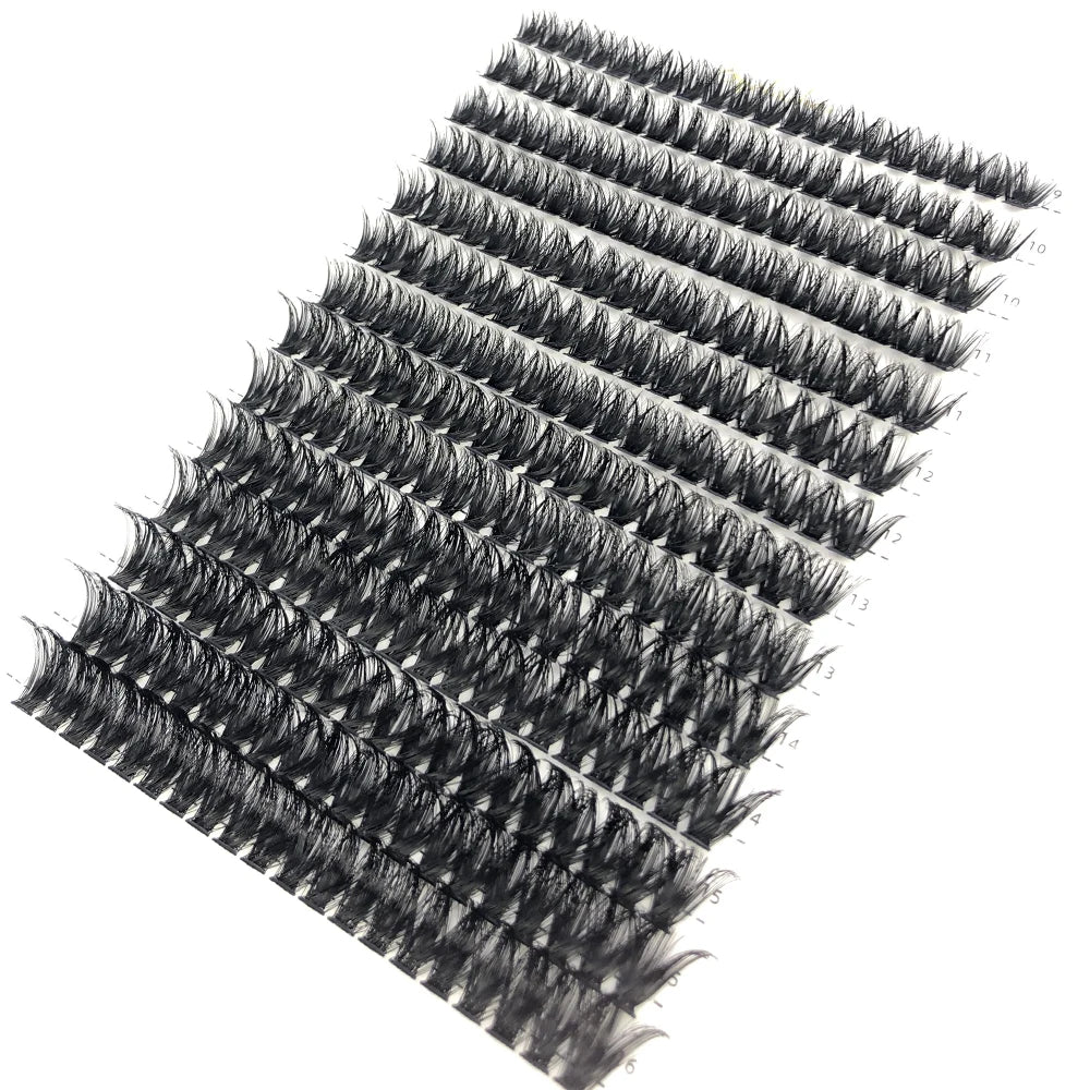 30D 40D 60D 80D Mixed Tray Individual Lashes 3D Russia Volume Eye Lashes Soft Natural Lashes Mink Lash Cluster False Eyelashes