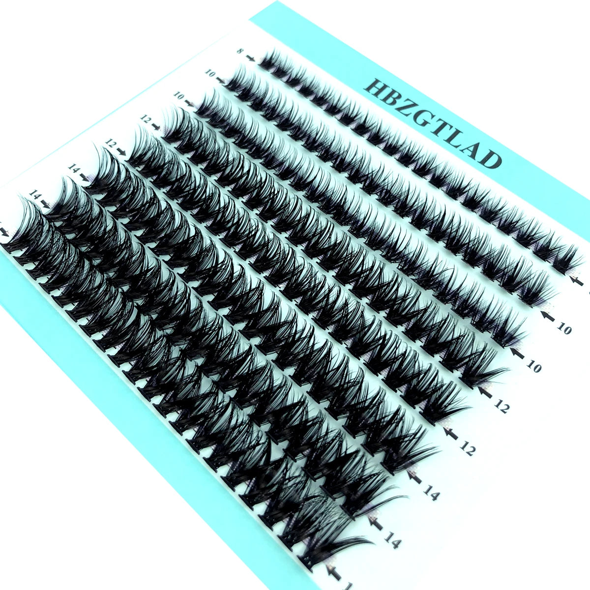 30D 40D 60D 80D Mixed Tray Individual Lashes 3D Russia Volume Eye Lashes Soft Natural Lashes Mink Lash Cluster False Eyelashes